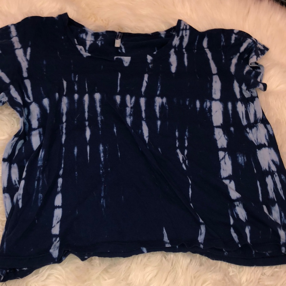 LF tie dye patterned T shirt